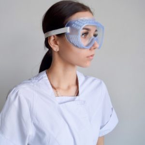 Очки защитные прозрачные с непрямой вентиляцией